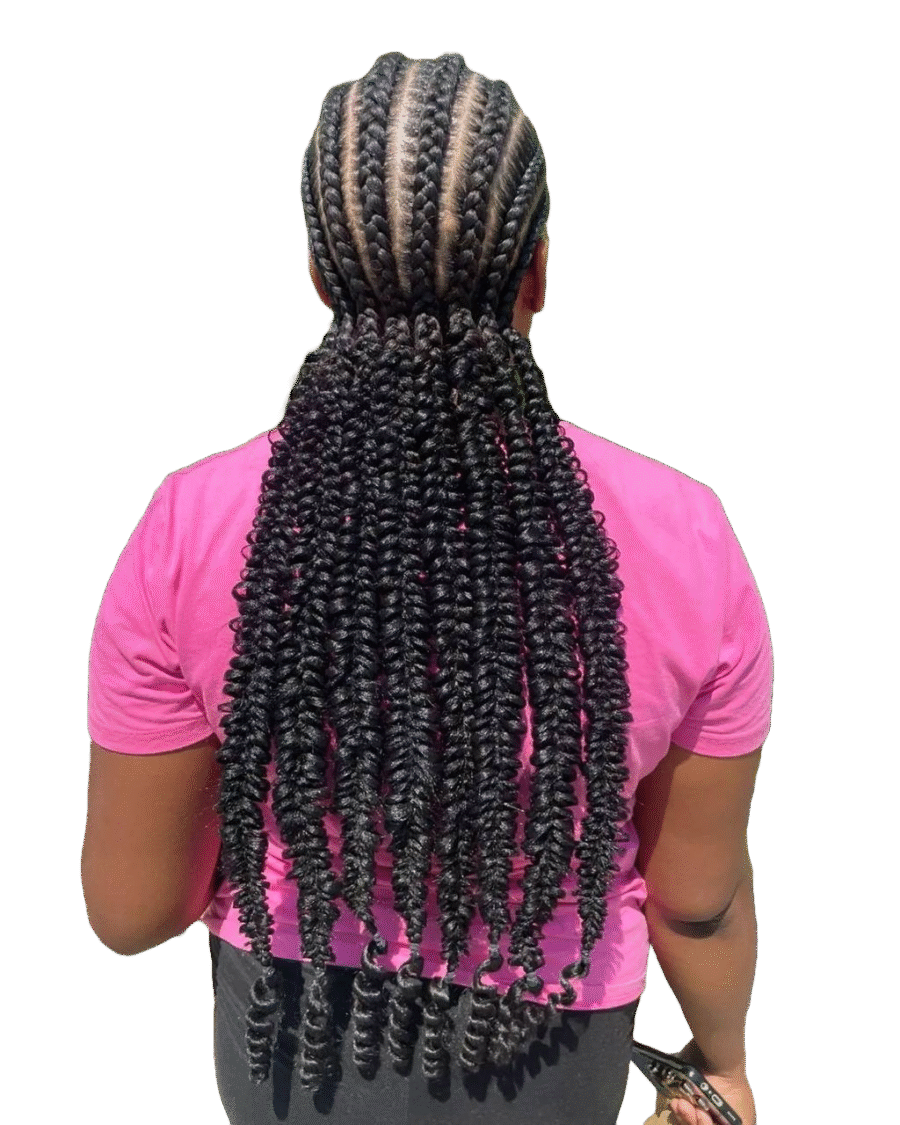Regular cornrows