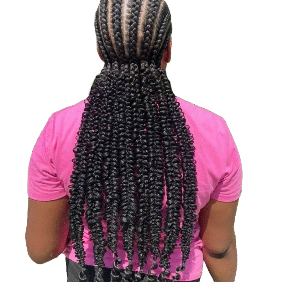 Regular cornrows
