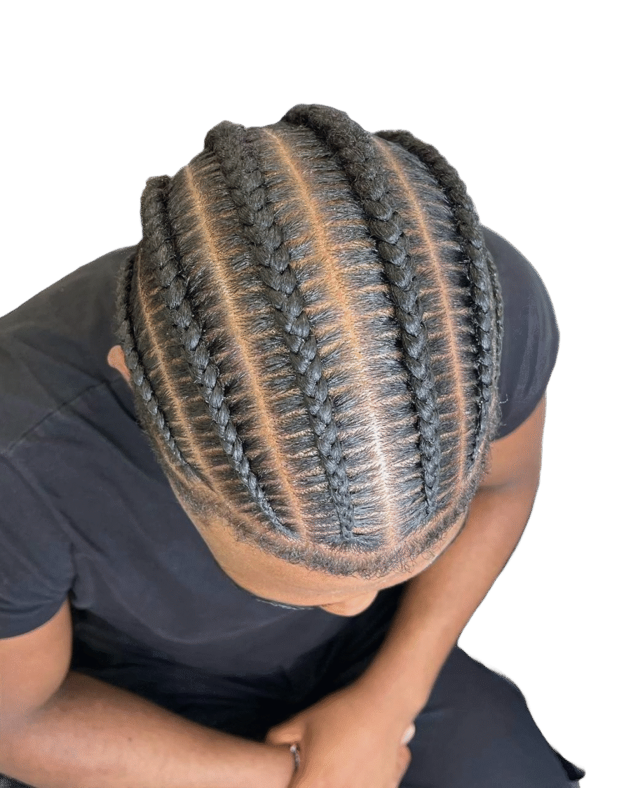 Stitch cornrows