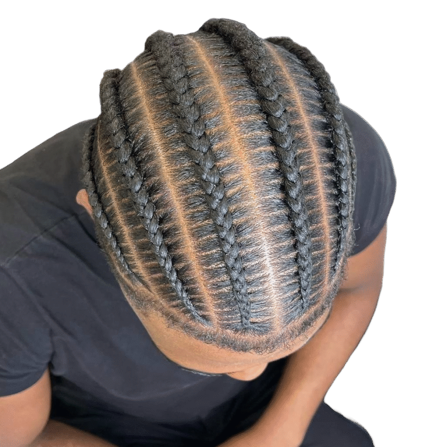 Stitch cornrows
