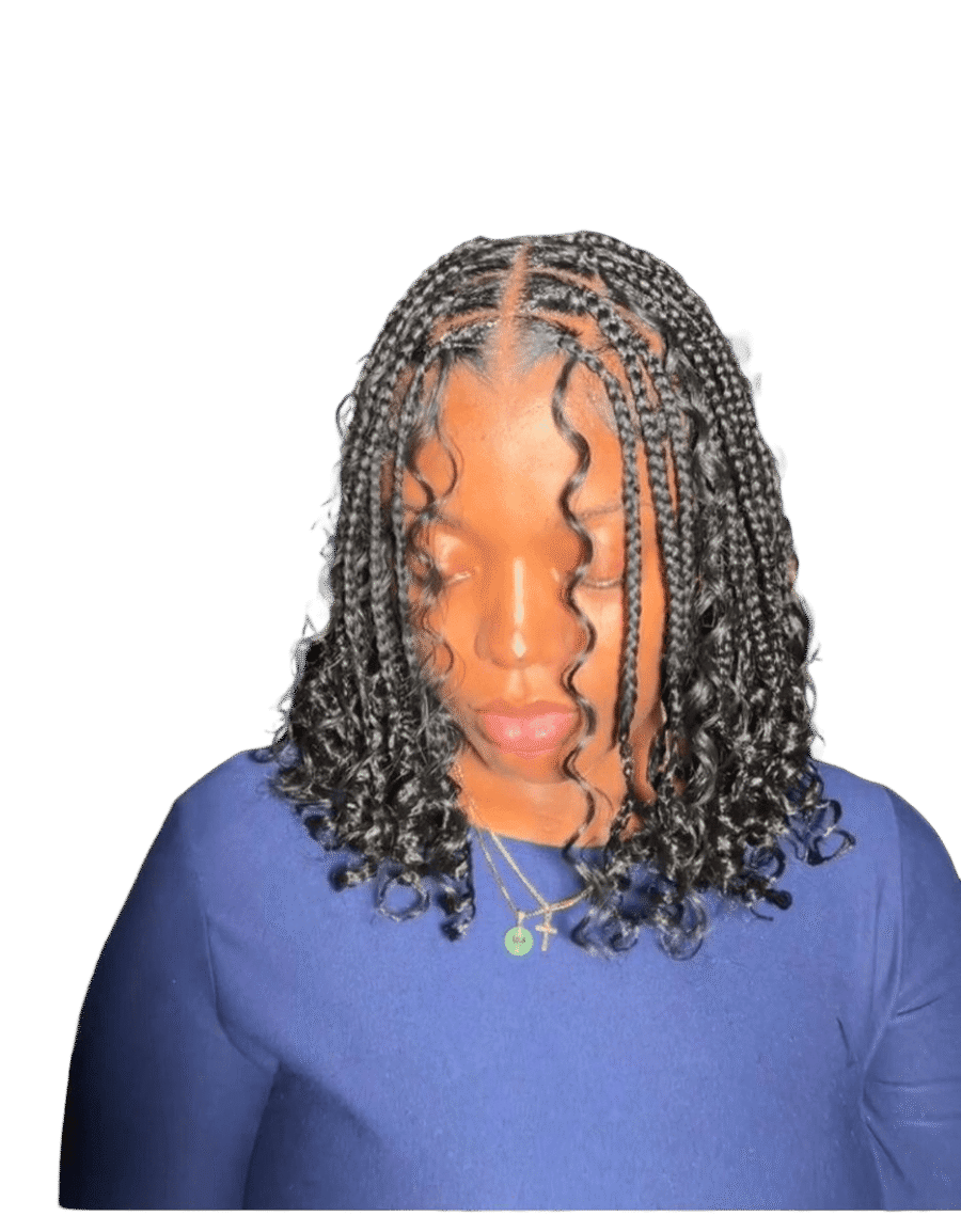 Knotless boho
