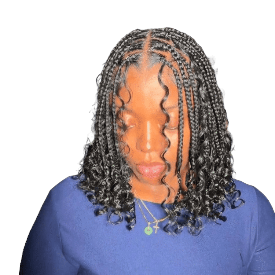 Knotless boho