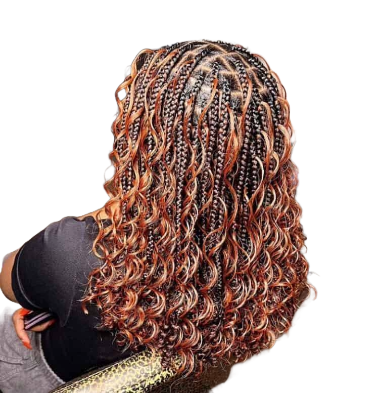 Micro boho braids
